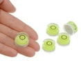 thumbnail image 4 of 5 Packs Round Bubble Level 18x9mm Mini Circular Bullseye Spirit Levels for Leveling Camera Tripod Telescope, Lime, 4 of 6