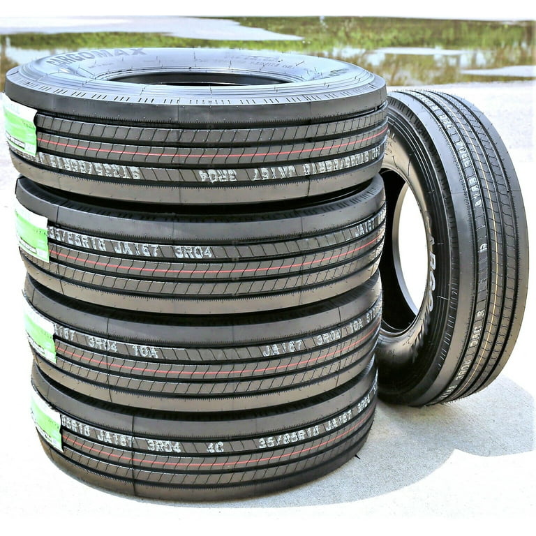 Cargo Max RT809 All Steel Radial Terrain Set of 4 Trailer