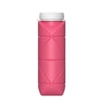 thumbnail image 2 of Termos para agua Plegable 600ML Beber Hervidor Ligero Beber Botella Gimnasio Fitness Jarra (Rosa), 2 of 6