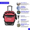 thumbnail image 4 of 60 (50+10) Can Wheeled Cooler, 4 of 9
