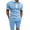 Pink, variant on Men's 2024 Summer 2 piece Outfits Casual Quarter Zip Polo Shirt and Shorts Set Fashion Athletic Jogging Tracksuit Set