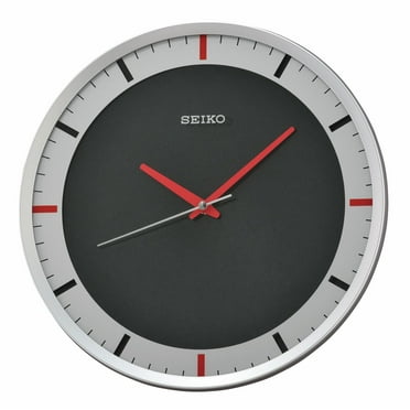 Seiko Mari Matte Modern White Round Wall Clock, Analog, Quartz, QXA769SLH