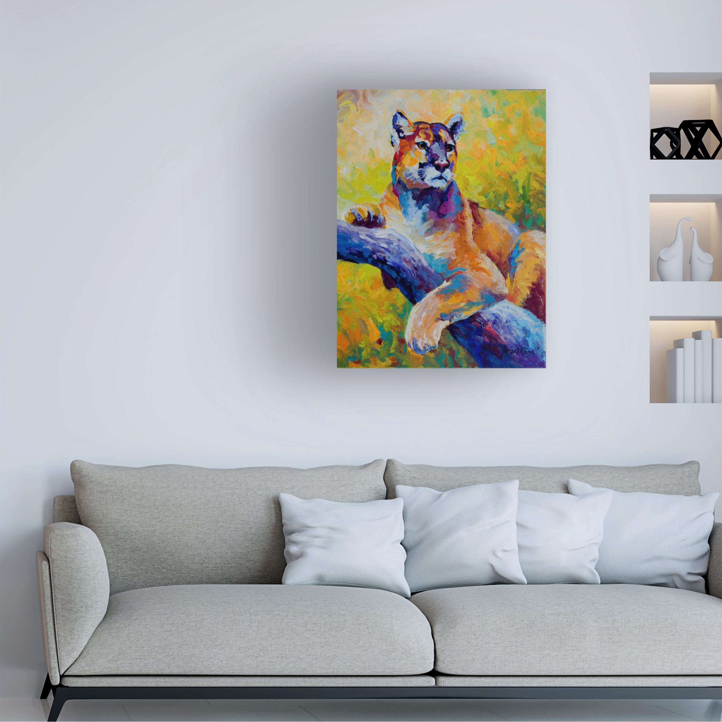 Marion Rose 'Cub' Canvas Art