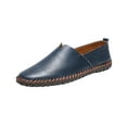 thumbnail image 2 of Tawop Dress Shoes Men Faux Leather Casual Loafer Blue Size:9.5, 2 of 6