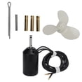 thumbnail image 1 of DC Motor, Waterproof Maximum Power 3000W 65111 3000W DC Motor Rated Current 30A Shaft Diameter 10mm 160KV With Propeller For Thruster, 1 of 8
