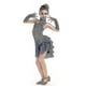 thumbnail image 4 of Traje de actuación de baile latino, disfraz de actuación de baile de competición con borlas de lentejuelas, 4 of 4