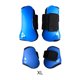 thumbnail image 4 of Yuarrent Suministros ecuestres Equipo de protección frontal ligero resistente al desgaste con sujetador de nylon Buena elasticidad Legging Tightness Cuidado ecuestre y deportes Marrón L Yuarrent OD025315-03, 4 of 6