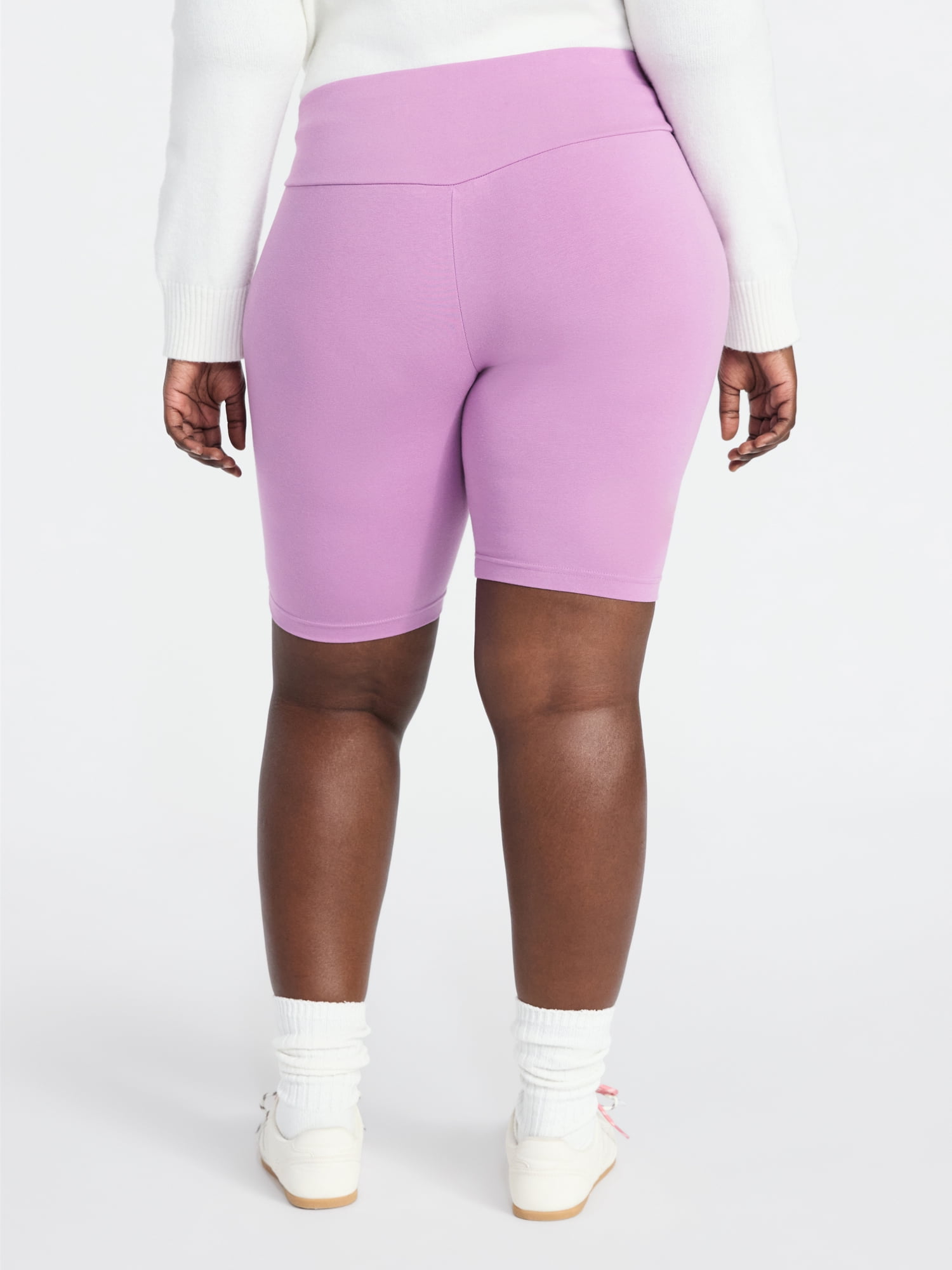 Terra & Sky Women's Plus Size Bike Shorts, Sizes 0X-5X