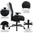 thumbnail image 2 of HERCULES Series 24/7 Intensive Use Big & Tall 400 lb. Rated Black Mesh Multifunction Swivel Chair with Synchro-Tilt, 2 of 8