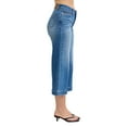 thumbnail image 5 of Mid Rise Crop Wide Leg Jeans, 5 of 10