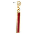 thumbnail image 5 of Gehena By Estele Red Non Precious Base Metal Drop Earrings (5010046-Ig-Rd), 5 of 5