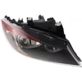 thumbnail image 4 of For BMW 328xi/335xi 2007 2008 Headlight Assembly Passenger Side | CAPA | With Bulbs | Clear Lens | Composite Type | Sedan/Wagon | Replacement For BM2503134, BM2503134C | 63116942726, 4 of 5