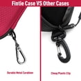 thumbnail image 3 of Funda para gafas de sol Fintie Hard EVA Shell a prueba de golpes, roja, 3 of 8