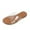 Clear, variant on asdoklhq Womens Slippers Clearance Womens Studded Flat Sandals Open Toe Slip On Mule Slides Crossed Strap Slipper Brown 42