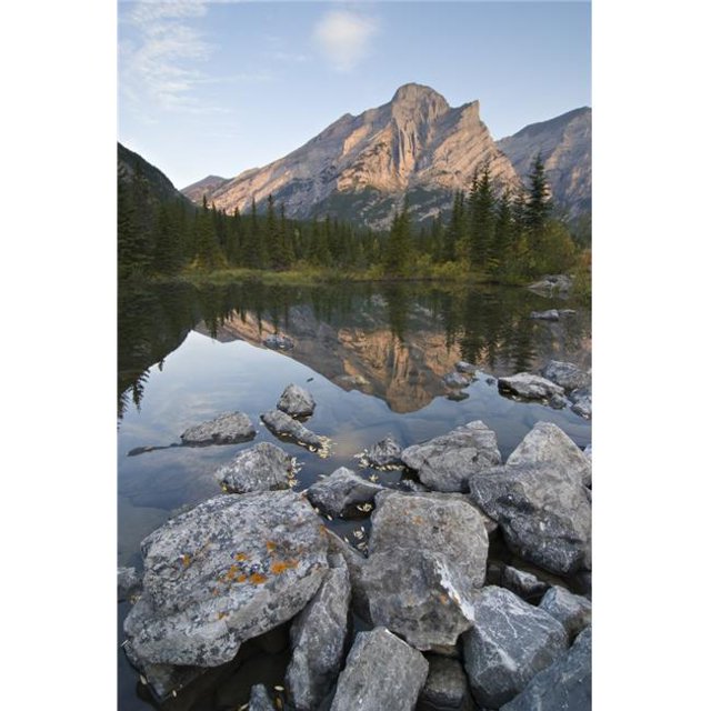 Mount Kidd Kananaskis Alberta Canada Poster Print, Large - 22 x 34