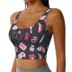 thumbnail image 2 of Balery Breast Cancer Awareness1 Sujetadores deportivos con espalda cruzada para mujer, acolchados, sin costuras, de alto impacto, ideales para yoga, gimnasio, entrenamiento y fitness.-, 2 of 8
