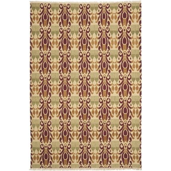 SAFAVIEH Sumak DVE511B Hand-knotted Lavender Henna Rug