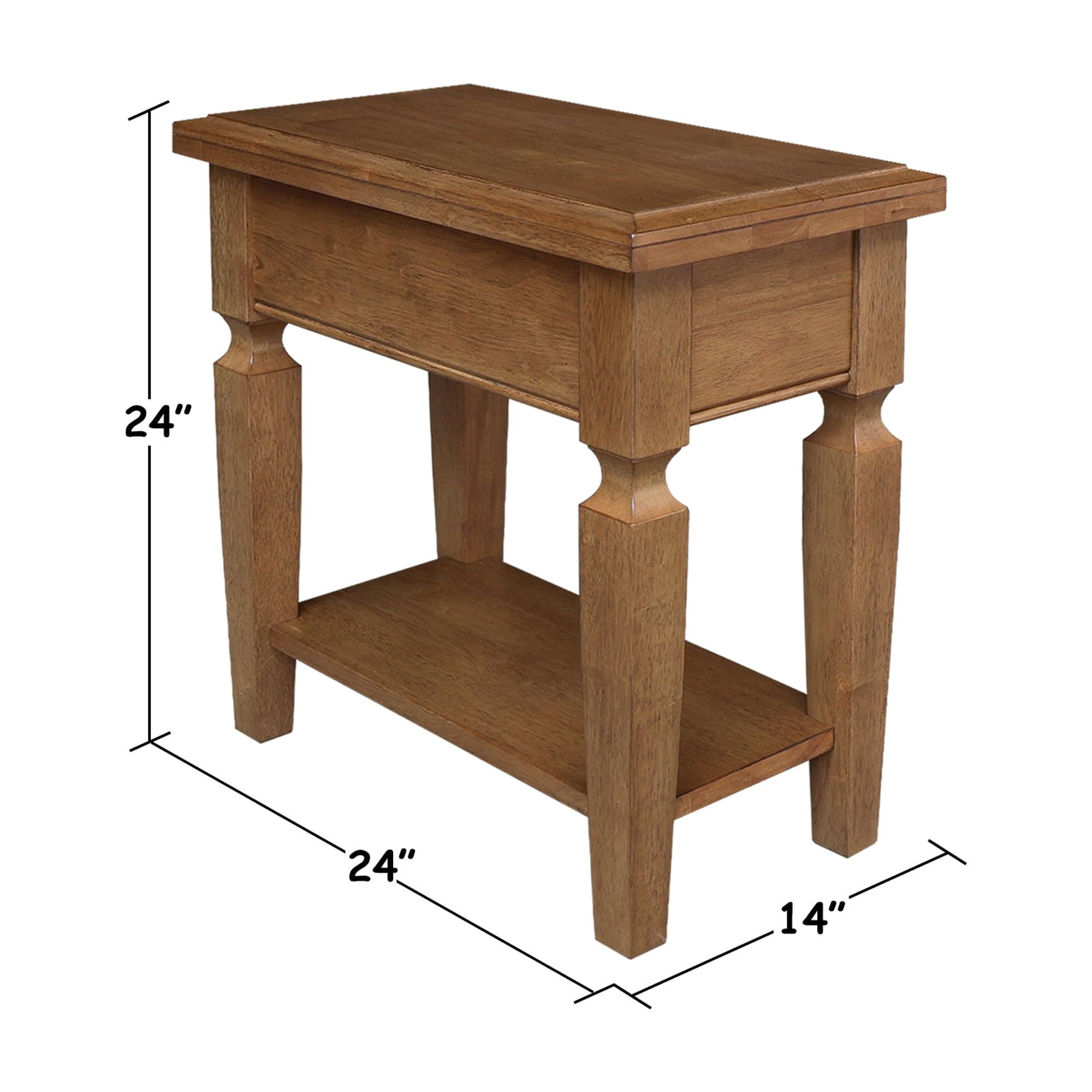 Solid Wood Vista Side Table