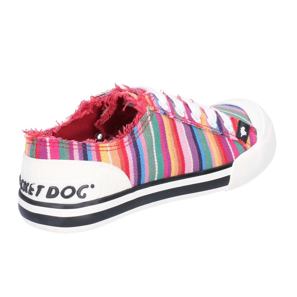 rocket dog jazzin ladies canvas trainers