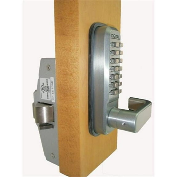 Lockey 285-P-SN Mechanical Keyless Lever Panic Trim - Satin Nickel