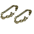 thumbnail image 2 of Universal 3-Point Hitch Chain Stabilizer Turnbuckle, Sway Control Link for Tractor 3-Point Hitch, Fits Category 1 Implements, 2 of 4