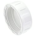 thumbnail image 1 of Unique Bargains G1-1/2 Female Thread PVC Pipe Fitting Cap, for Garden and Outdoor Water Pipes End, White, 1 of 1