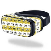 MightySkins SAGEVR-Elephant Chevron Skin for Samsung Gear VR Original Wrap Cover - Elephant Chevron