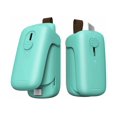 thumbnail image 1 of 2 Pcs Mini Scelleuse, 2 en 1 Mini Scelleuse de Sacs avec Coupeur 8*3.5*1.5cm Vert, 1 of 4