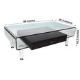 thumbnail image 2 of Table basse Canadian Allure Noir, 2 of 2