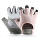 thumbnail image 1 of Guantes deportivos de medio dedo para fitness, para mujer, con almohadilla de palma engrosada, de silicona, con absorción de impactos, equipo de protección para la palma, guantes transpirables para, 1 of 2