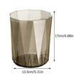 thumbnail image 3 of Caja de almacenamiento Transparente Transparente Transparente Transparent Transp Transparent 1PC TABLETOP, 3 of 6