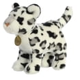 thumbnail image 5 of Aurora - Medium White Miyoni - 9" Snow Leopard - Realistic Stuffed Animal, 5 of 5