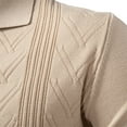 thumbnail image 4 of Mens Casual Sweaters, Mens Plaid Sweater with Round Neck, 4 of 8