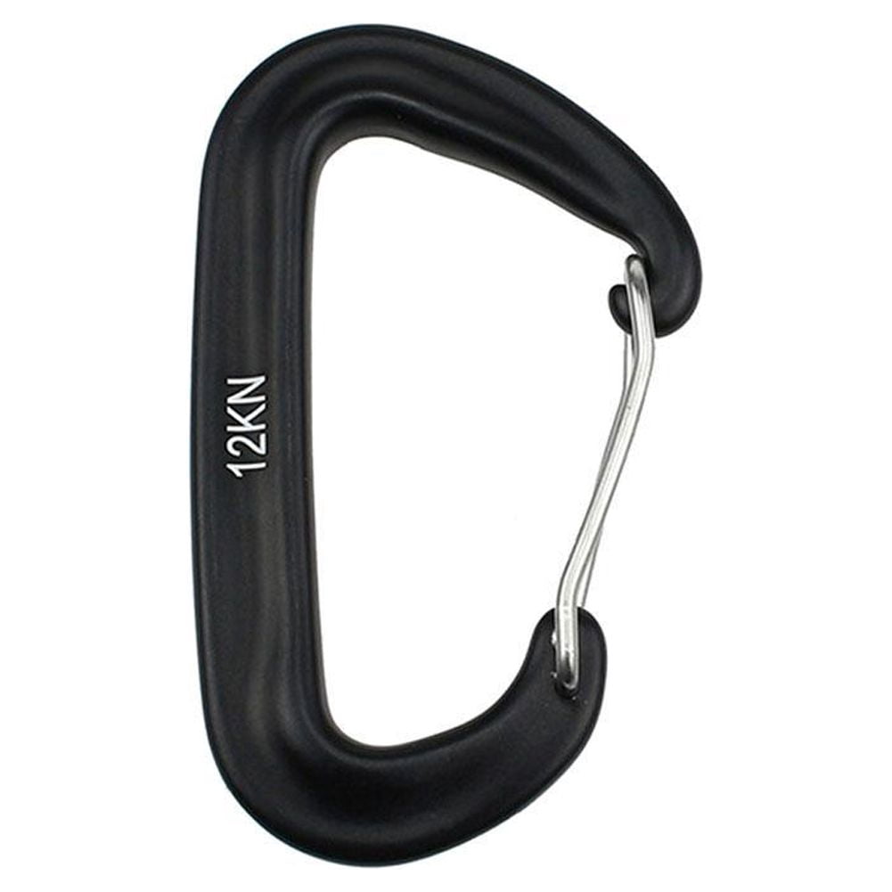 1pc Outdoor Camping Hiking Aluminum Keyring Carabiner D-ring Key Chain Clip K7L8