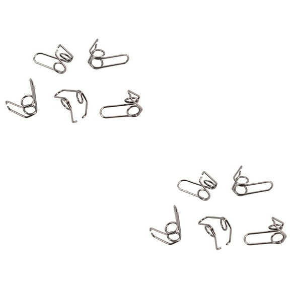 10 Pcs Trumpet Spring Instrument Parts Waterkey Spit Value Sprung Brass Accessories Woodwind