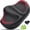 Red, variant on New Noseless Bike Seat for Men Women Comfort, Extra Wide Soft Padded Bicycle Seat, Large Comfortable Bike Saddle for Peloton, Stationary Exercise Bike, Ebike, Scooter, Beach Cruiser, City Bike