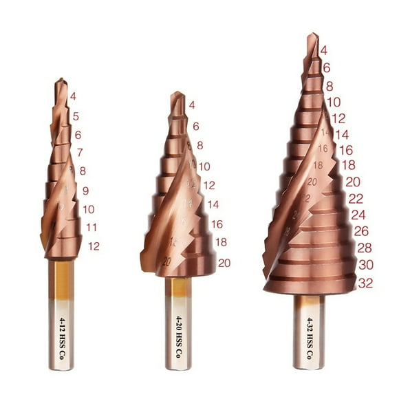 drill bit cone drill bit high-speed step drill bit high-speed cone drill bit wood cone drill bit