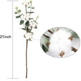 thumbnail image 2 of 1PCS 4 Têtes Bouquet Feuilles Fleurs d'Hiver Fleurs pour Extérieur en Pot Roses Fleurs Fleurs Réalistes Mini Fleurs, 2 of 4