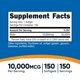 thumbnail image 2 of Suplemento Nutricost de biotina, 10.000 mcg, 150 cápsulas blandas, sin gluten, 2 of 5