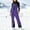 Purple, variant on Sentmoon Mens Snow Pants Snowboard Pants Women's Snow Ski Overalls Windproof Insulated Romper Snowpants Fall and Winter for Backcountry and Off-Piste