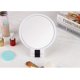 thumbnail image 4 of Espejo redondo con aumento de 10x, espejo de maquillaje superior para afeitarse, espejo de aumento de maquillaje detallado (1 unidad, blanco), 4 of 4