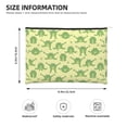 thumbnail image 3 of Cauagu Funny Frogs for Tyvek Makeup Bag,Reusable Travel Cosmetic Bag Women Organizer Toiletry Bag Birthday,Gifts for Women Girlfriend Mom Teacher 6.5’’*8.9’’, 3 of 7