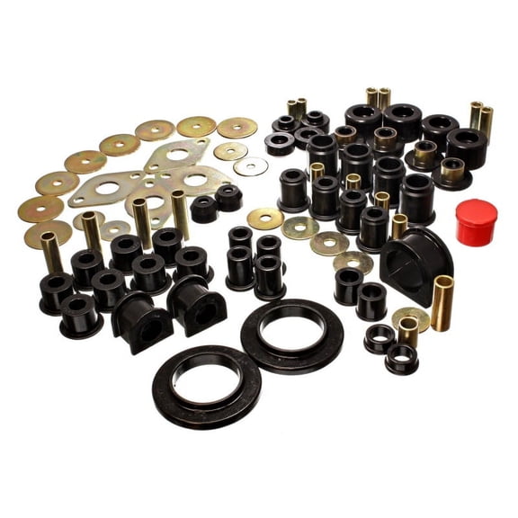 Energy Suspension 01-04 Toyota Tacoma Black Hyper-Flex Master Bushing Set Fits select: 2003-2004 TOYOTA TACOMA XTRACAB