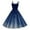 Navy, variant on UngA Womens Christmas Dress Sleeveless Spaghetti Straps Xmas Dresses Printed A-Line Swing Evening Party Dress Women,Size XL