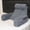 Slate Blue, variant on 19" Reading Pillow for Bed with Built-in Arms & Large Pockets, Supportive Backrest Cushion for Reading, Resting, or Reclining, Washable Cover – Grey