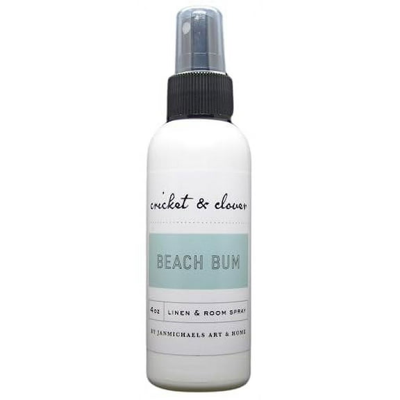 Cricket and Clover Beach Bum Potpourri Room Spray 4 Ounce Bottle