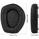 thumbnail image 3 of Almohadillas de repuesto para auriculares Sennheiser RS 175, RS 165, RS 185 y RS 195, con espuma viscoelástica y cuero sintético., 3 of 5