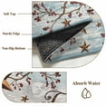 thumbnail image 6 of Kitchen Runner 2 x 6 Ft, Country Star Brown Non-Slip Residential Carpet, Vintage Rustic Texas Stars Wooden Indoor Crawling Mats Runner Rugs for Living Room/Dining Room/Bedroom, 6 of 8