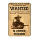 thumbnail image 1 of Hojalata Rectangular 20*30cm Plano Serie Personajes Western Cowboy (1), 1 of 9