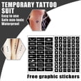 thumbnail image 5 of Juice Tattoo Set Waterproof Lasting Temporary Painless Hollow Pattern, 5 of 5